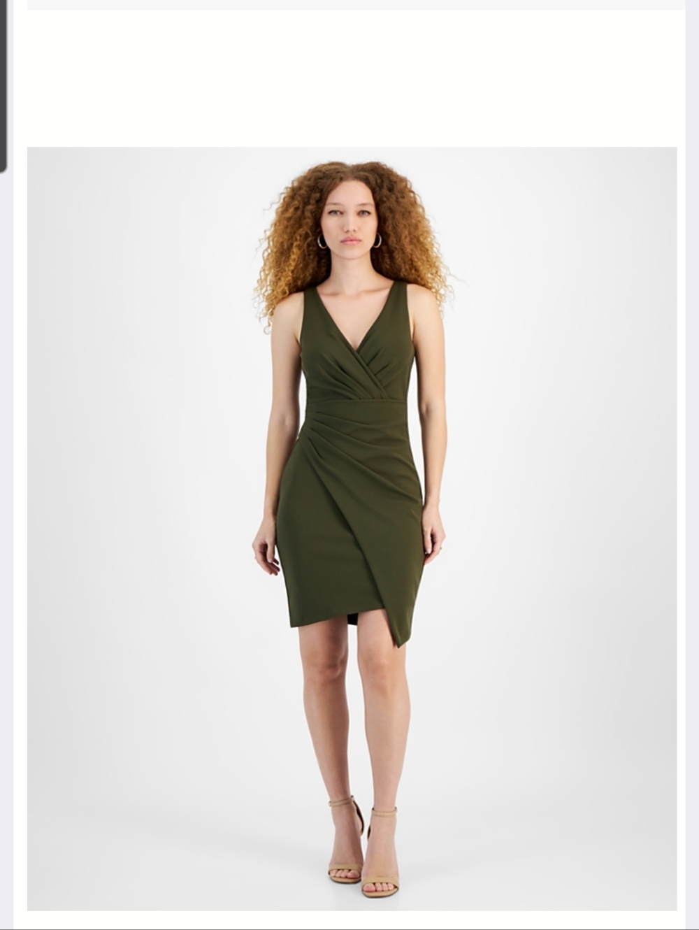 Siena Olive Green Dress Size 12